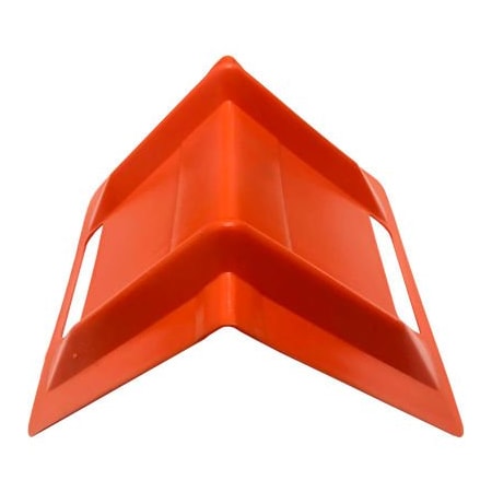 Encore Packaging Encore Packaging Plastic Edge Protector, 8"L x 10"W x 8"H, Orange EP-5680